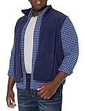 Amazon Essentials Men's Full-Zip Polar Fleece Vest