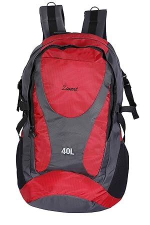Zwart 40 Ltrs Red School Backpack (Peak-R)
