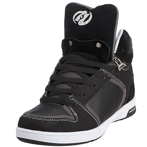 Heelys Men's Drop Top LaceUp Grey/Black/White/Red hlyb1w0489 6 UK