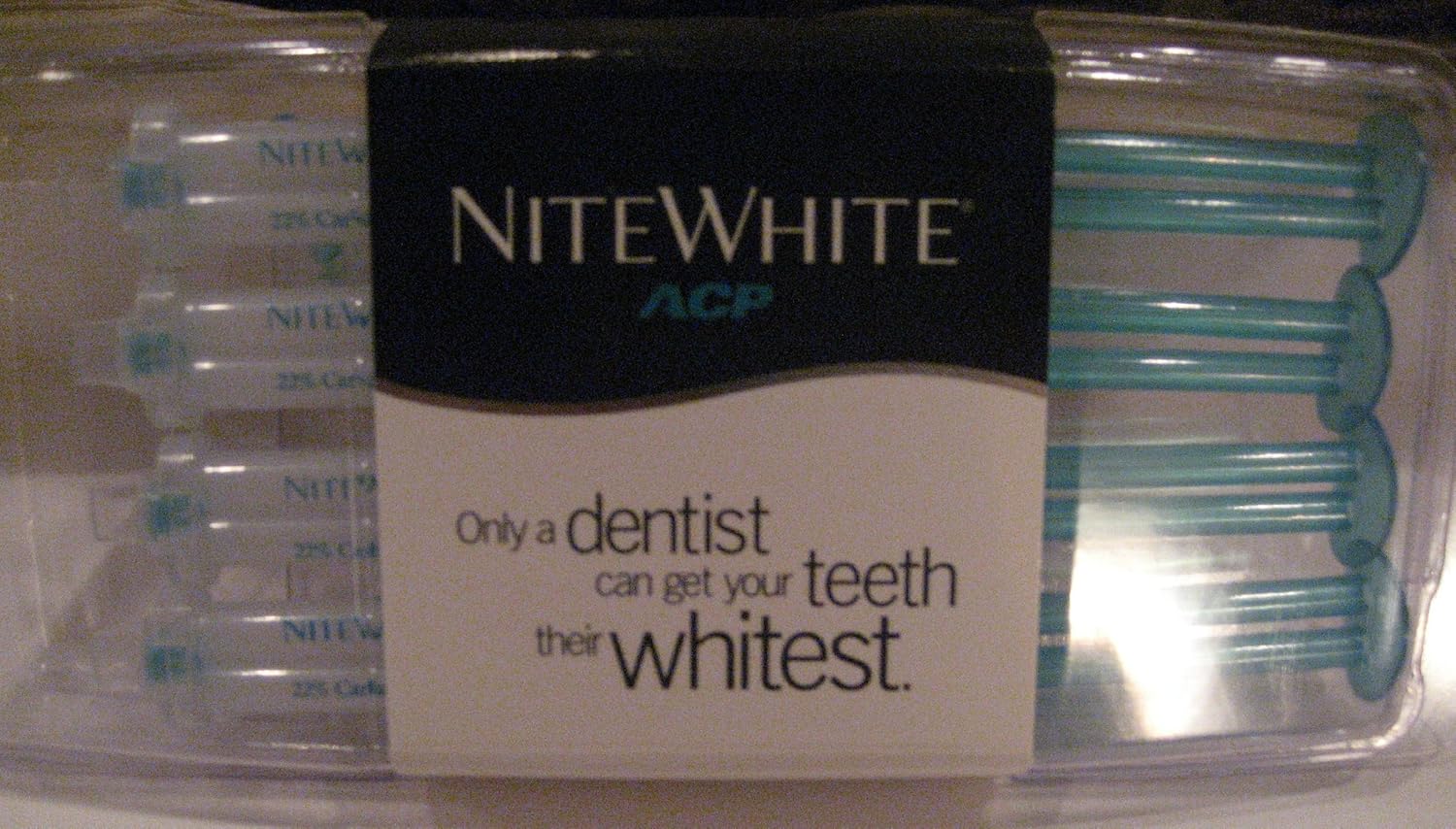 NEW NITE WHITE MINT EXCEL ACP 4 PK 22 TEETH WHITENING KIT