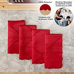 Newbridge Square Napkin, Set of 4 Napkins, Ribbons