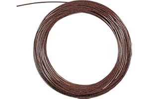 LIFETIME DECOYS PVC Coated Steel Cable Spools (Brown)