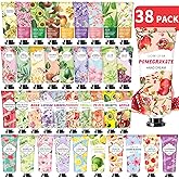 38 Pack Bulk Hand Cream Gifts,Stocking Stuffers for Women,Christmas Gifts for Teen Girls,Gifts for Women Teacher Appreciation Gifts ,Natural Plant Fragrance Travel Hand Lotion For Dry Cracked Hands