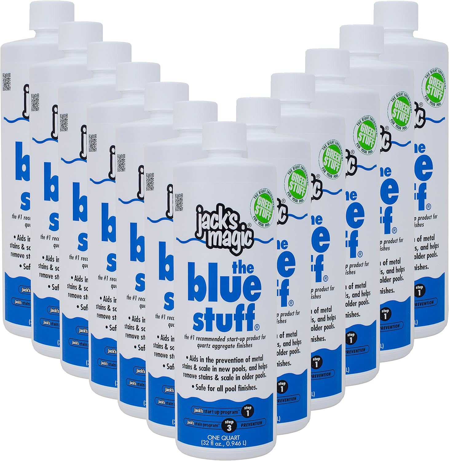 Jack’s Magic Blue Stuff : Swimming Pool Stain Removers : Garden & Outdoor
