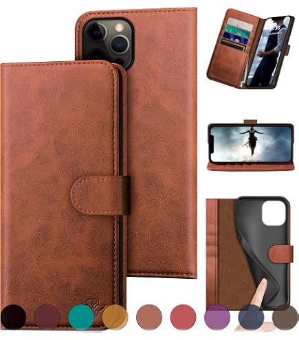 Amazon.com: TORRO Leather Case Compatible with iPhone 12 Pro Max