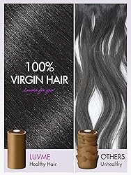 LUVME HAIR Bob Wig 100% Human Hair Wigs Glueless