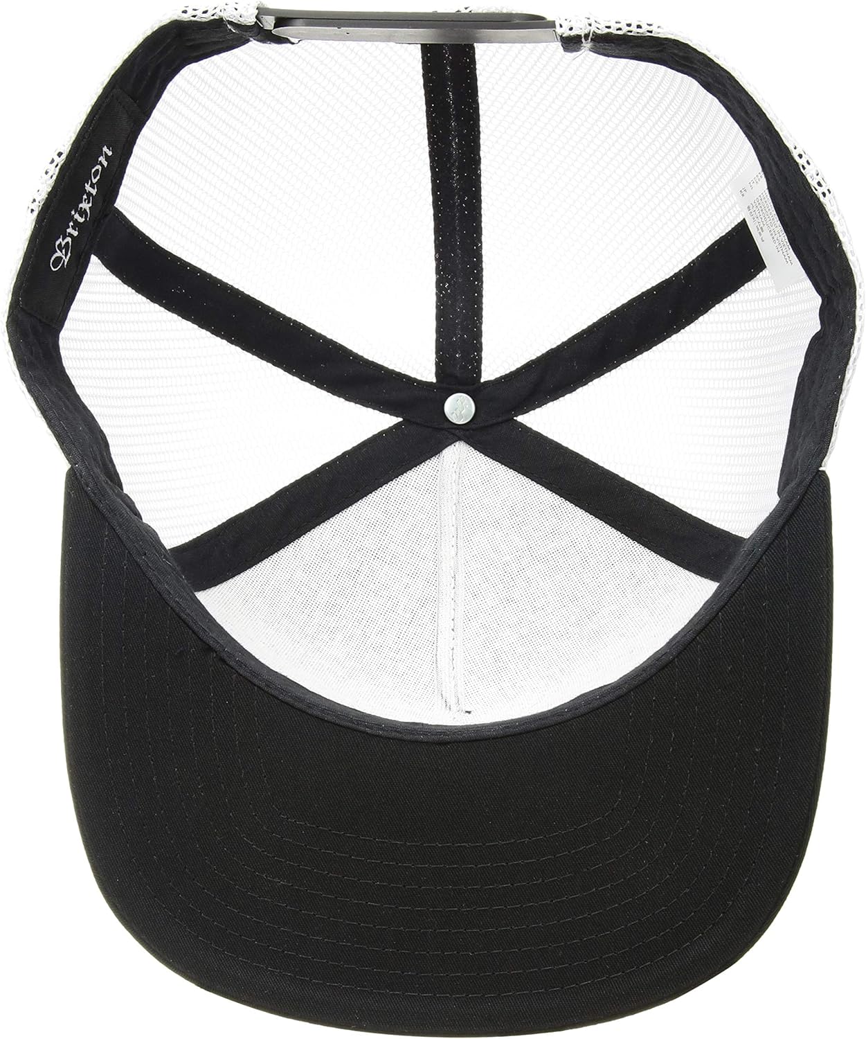Brixton Men's Oath III MESH Cap, Black, O/S: Clothing