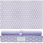SCENTORINI- 15 Sheets Drawer Liners for Dresser Lavender Scented Drawer Liners Drawer Paper Liner 14.3 X19.5 Inch Sheets Scen