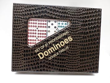 Double 12 Color Dot Dominoes