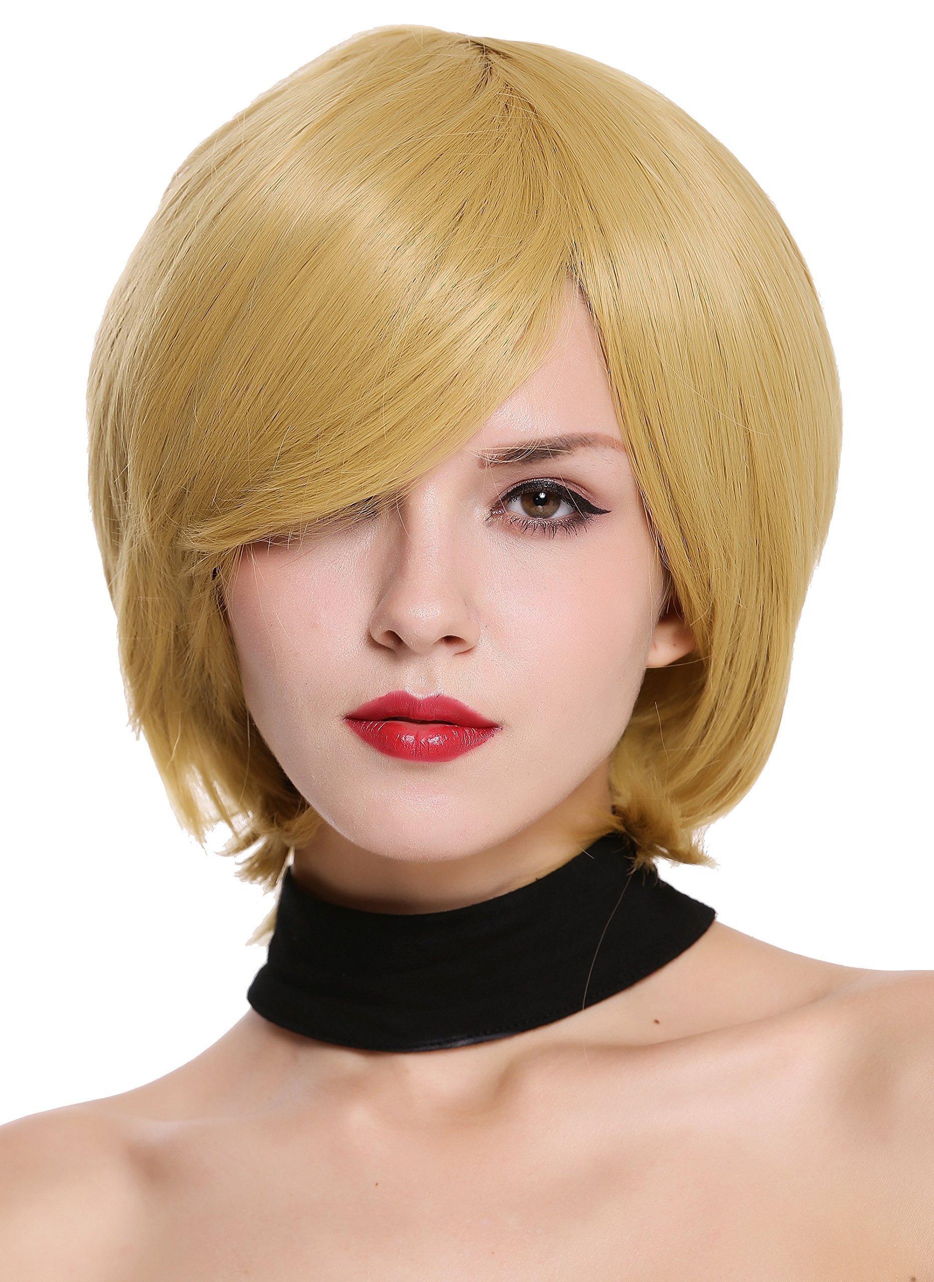 WIG ME UP - KC-55-1133 Lady Quality Wig short Bob parting smooth straight caramel blond