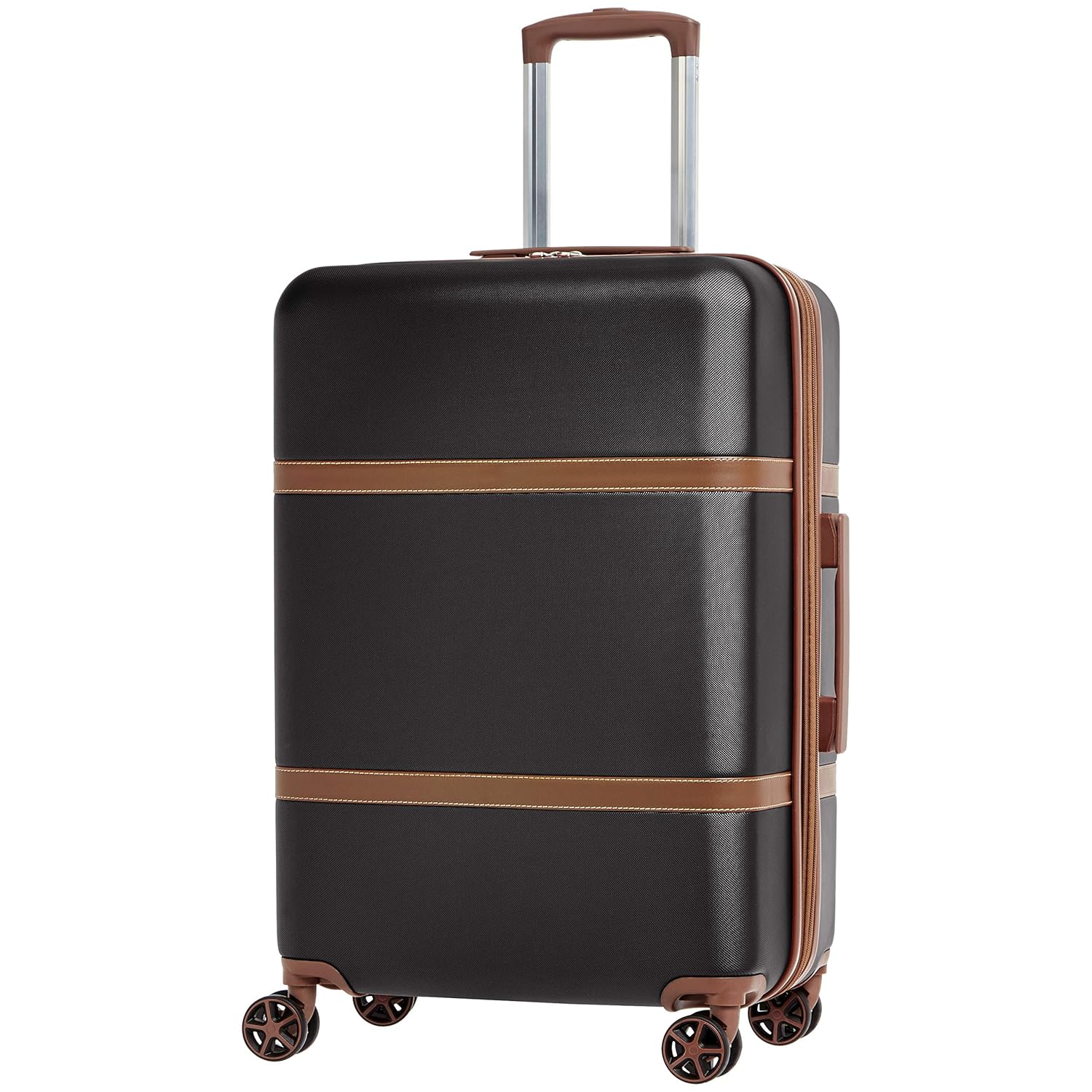 AmazonBasics Vienna Luggage Expandable Suitcase Spinner
