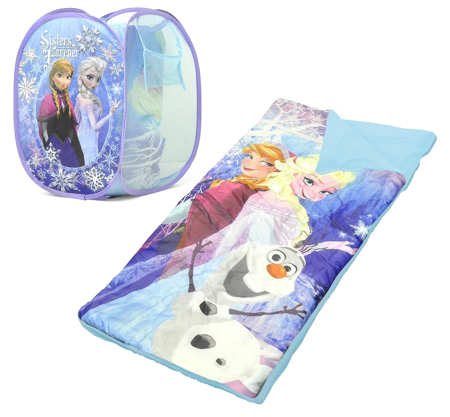 Disney Frozen Sleeping Bag And Hamper Set Amazonin Home Improvement