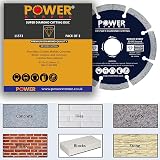 Power Xtreme 115mm Diamond Cutting Discs Pack of 3 for Angle Grinder view 7