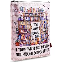Cat Book Sleeve For Book Lovers, Coffee Book Lover Gifts For - View #6