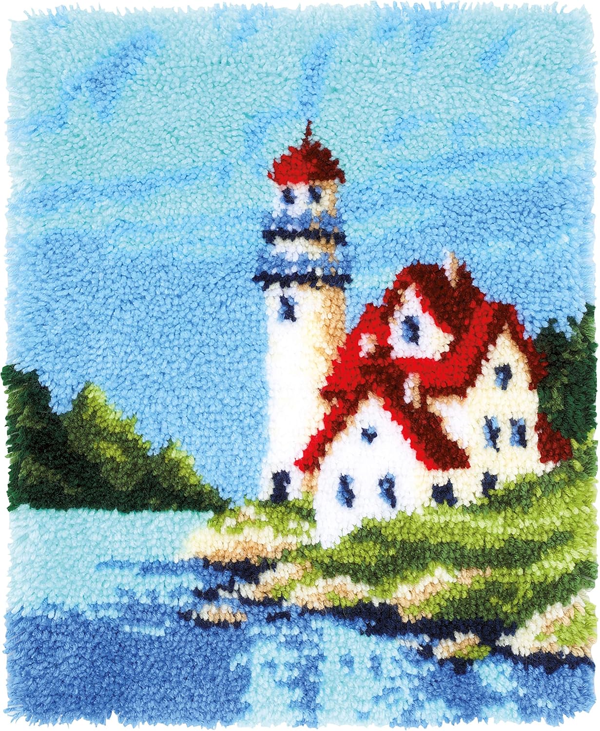 Vervaco Latch Hook Rug Kit, Assorted Amazon.co.uk Kitchen & Home