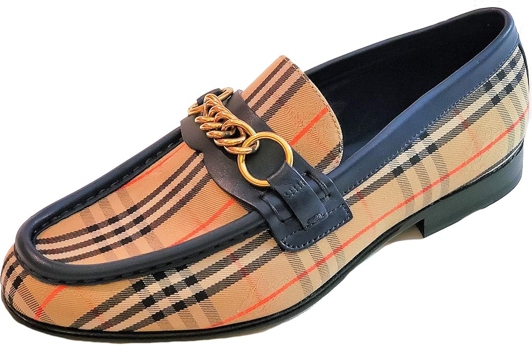 burberry penny loafers womens