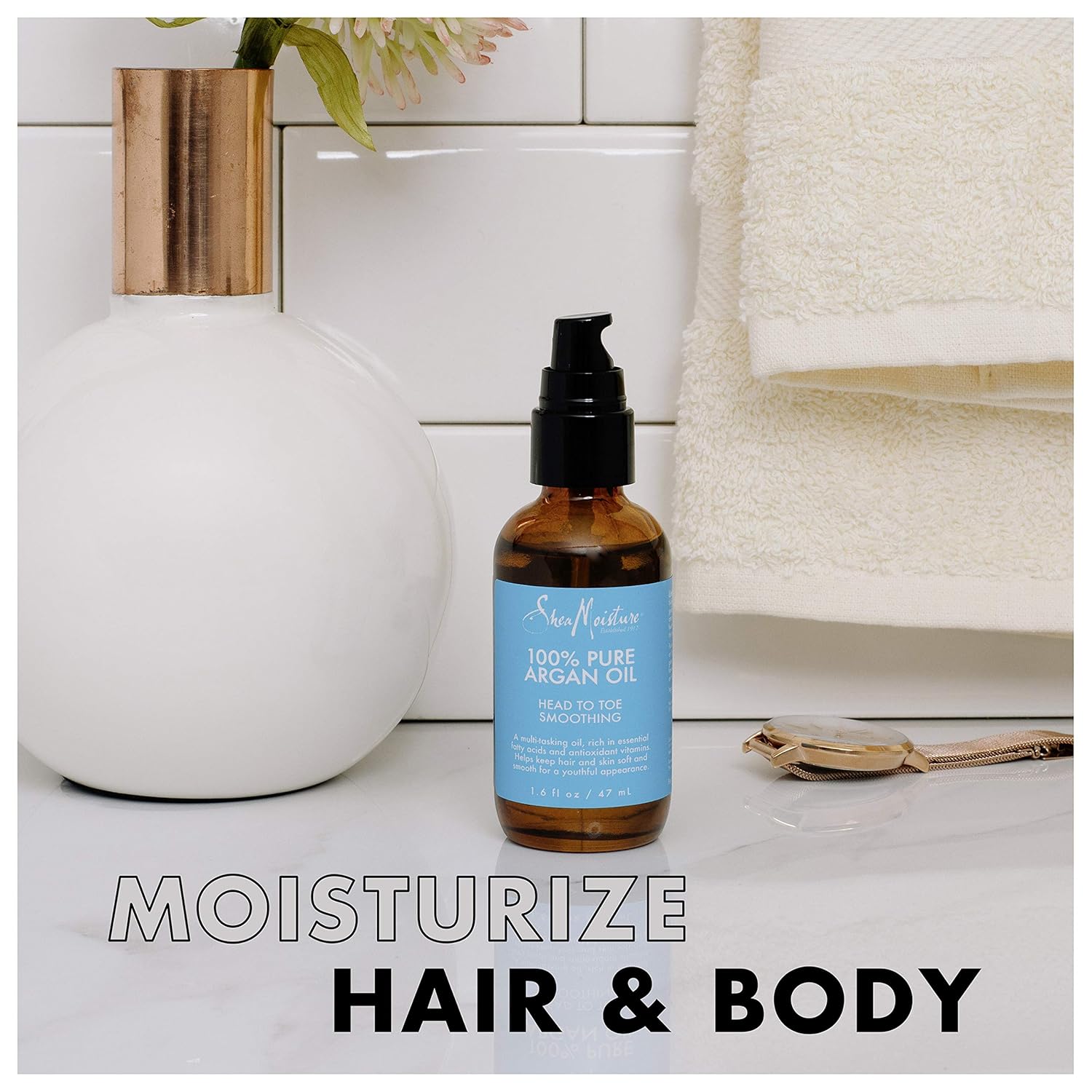 100 pure argan oil shea moisture