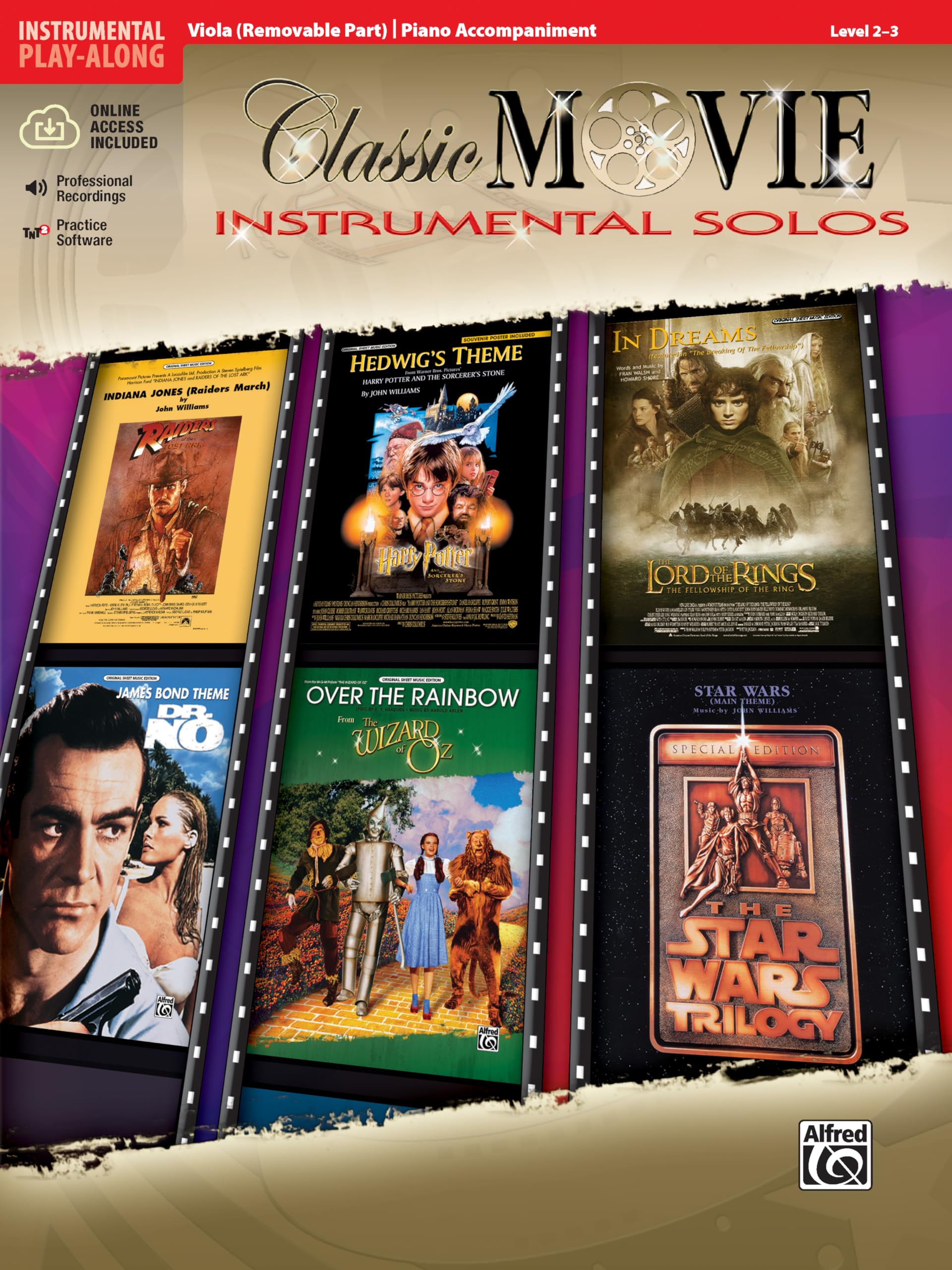 Classic Movie Instrumental Solos for Strings: Viola (Book & CD) (Pop Instrumental Solo Series)