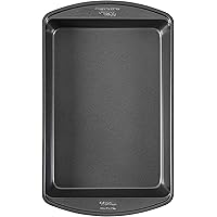Wilton Perfect Results Nonstick Oblong Cake Pan, 13 by 9 by 2-Inch, Silver