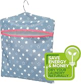 Kleeneze Star Print Peg Bag 33x30cm Holds 50 Pegs Indoor Outdoor view 3