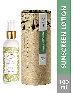 Fizzy Fern Spf 30 Full Spectrum Sunscreen, With Cucumber Manjistha, Mulethi, Turmeric, Methi, Aloe Vera Sulfate and Paraben Free, 100 ml
