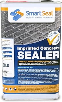 Smartseal Imprinted Concrete Sealer Silk Wet Look Finish High