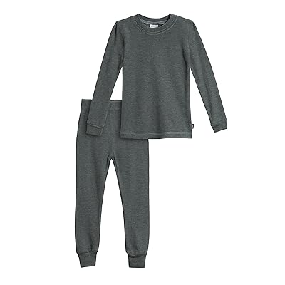 City Threads Girls Soft & Cozy Thermal Long Johns 2-Piece Set In Turquoise At Nordstrom, Size 3-6M - View #4
