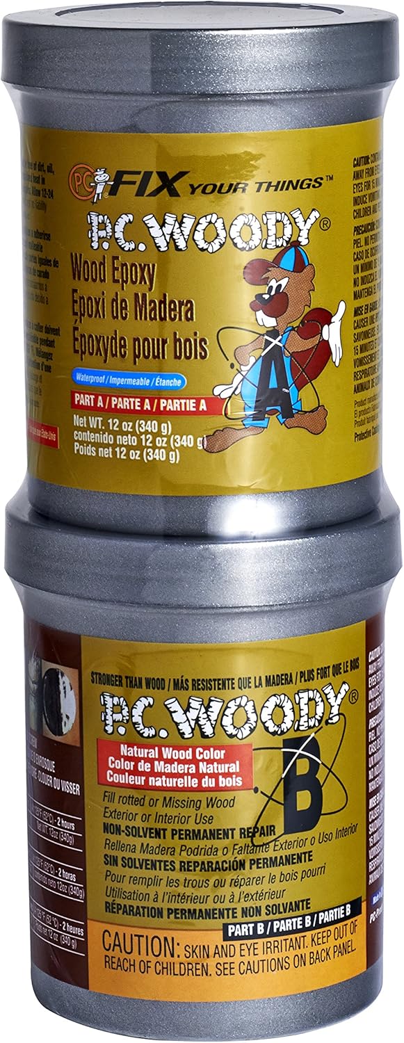 5. PC Products PC-Woody Wood Repair Epoxy Paste Tan 16333