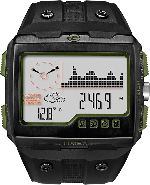 Timex Men's T49664CS Expedition WS4 Altimeter Barometer Temperature