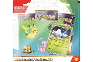 Pokémon TCG: 30th Celebration Tech Sticker Collection