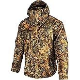 AYIN Winter Hunting Jacket – Waterproof, Windproof, Insulated 200g, Removable Hood, Silent Fabric, 7 Pockets
