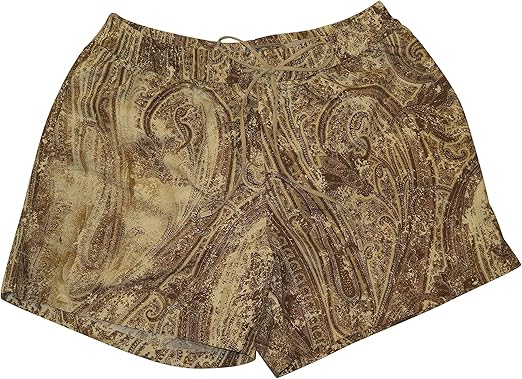 paisley swim shorts