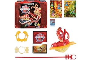 Bakugan Baku-tin with Special Attack Mantid, Customizable, Spinning Action Figure and Toy Storage, Kids Toys for Boys and Girls 6 and up
