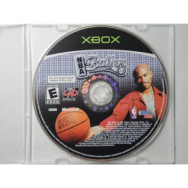 髭*ん様 NBA BALLERSコート付き Microsoft XBOX NBA Ballers Phenom Chauncy Billups Video Game DVD