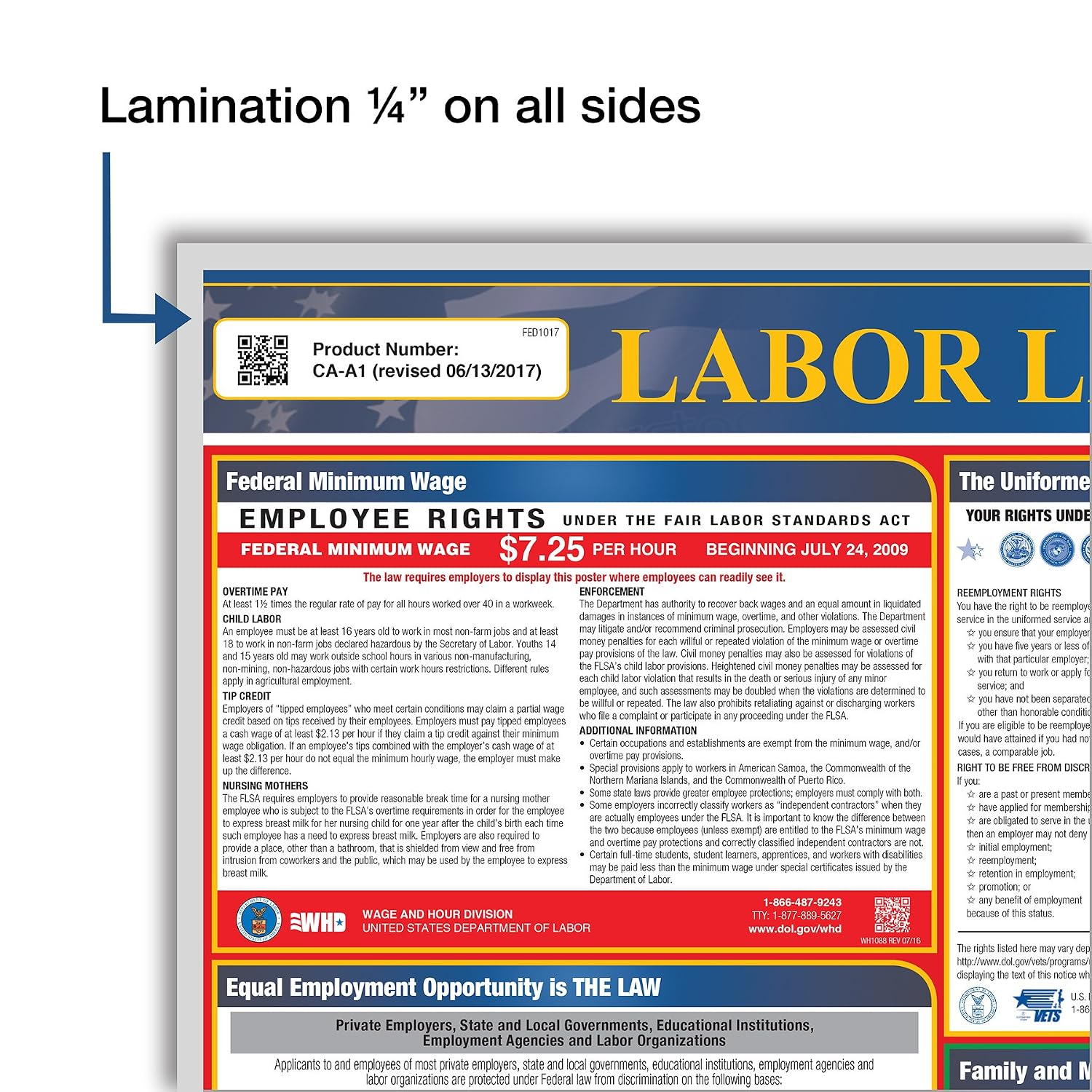 2019 Oregon State Federal Labor Law Posters For Workplace Compliance