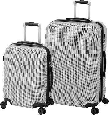 houndstooth luggage set