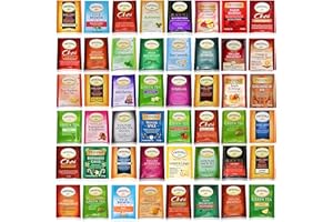 BLUE RIBBON Twinings Tea Bags Sampler Assortment Variety Pack Gift Box - 48 Count - Perfect Variety - English Breakfast, Green, Black, Herbal, Chai Tea and more
