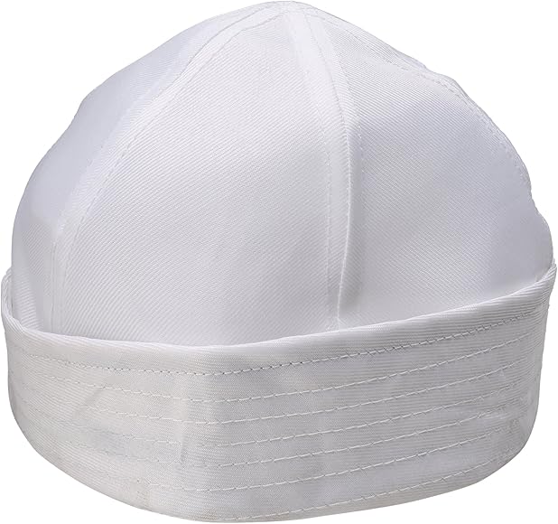 black and white sailor hat