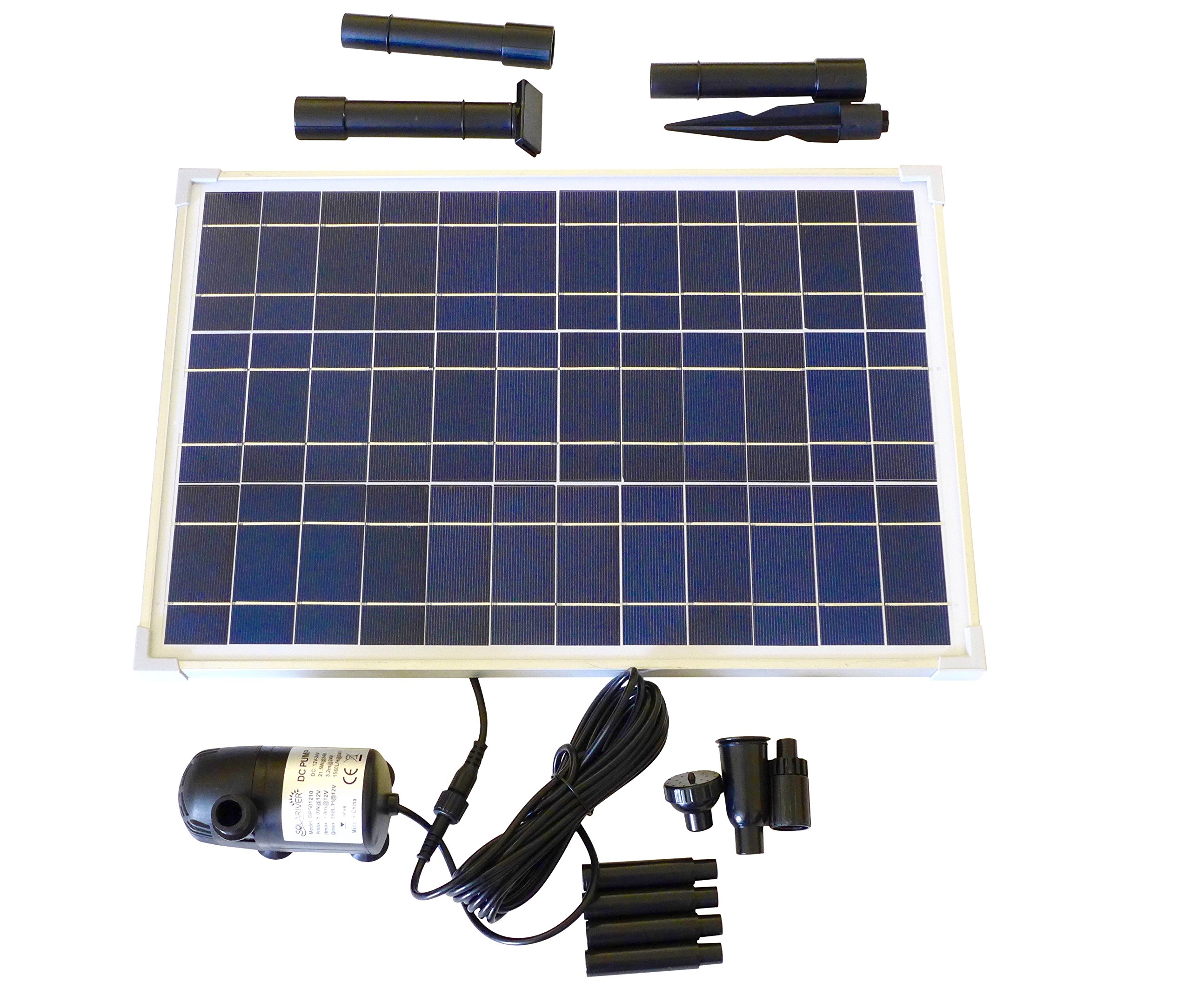 Solar Water Pump kit 200GPH with 12v submersible water pump and 10 watt