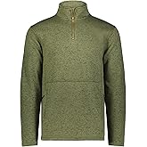 Holloway mens Holloway Alpine Sweater Fleece 1/4 Zip Pullover