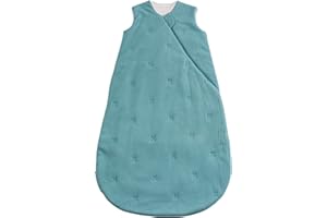 Loulou Lollipop Tencel Lyocell Wearable Baby Blanket Sleeping Bag, Unisex Infant Toddler, 1.0 TOG, 2-Way Zipper Sleepsack