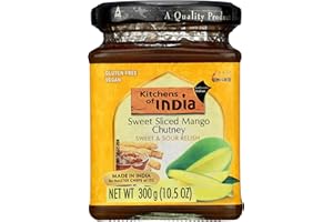 Kitchens Of India Chutney Mango Sweet Sliced, 10.5 oz