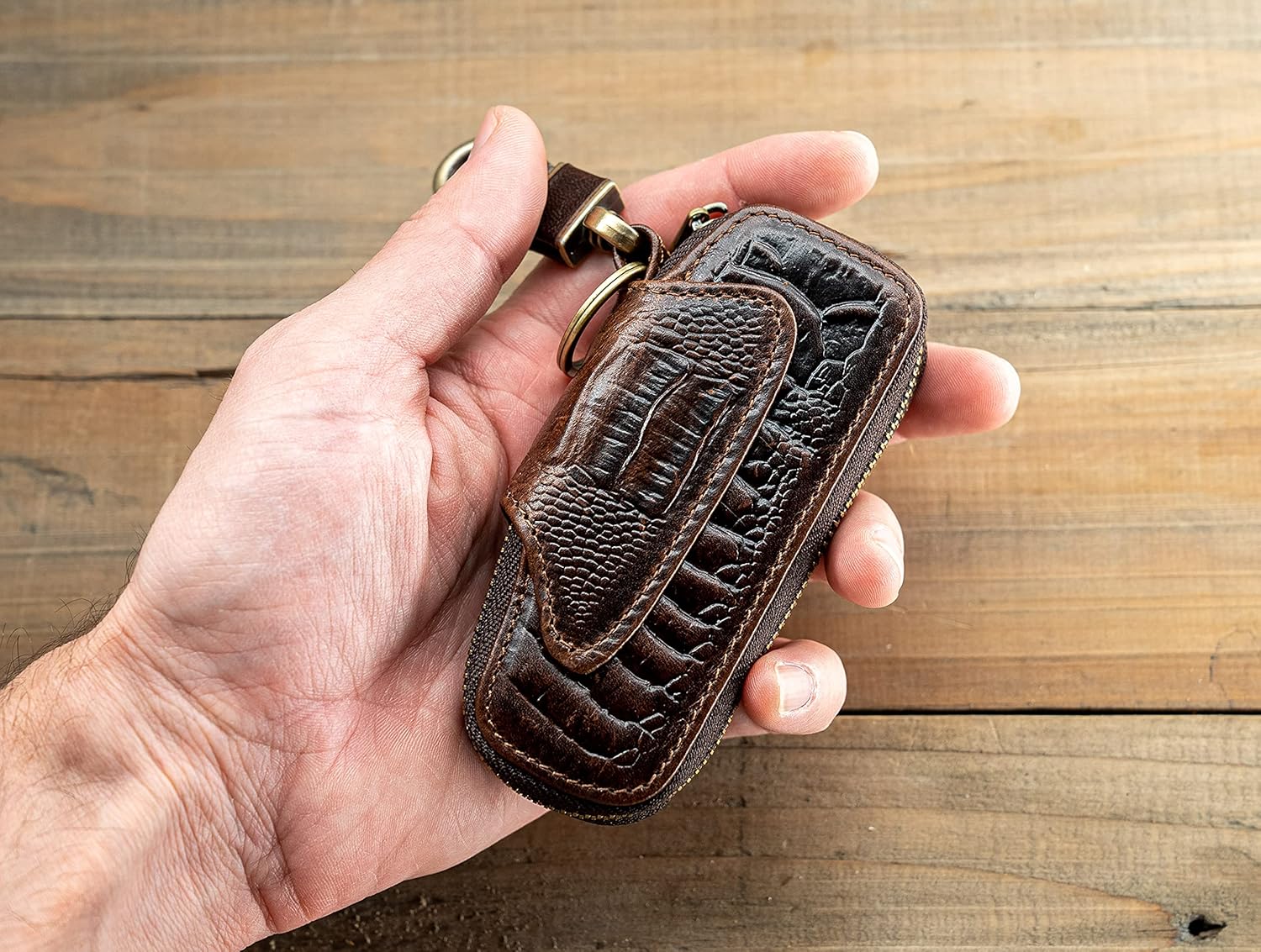 Amazon.com: Leather Car key cover Best Car cover Genuine leather Smart
