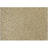 Luminous Rectangle Placemat, Sparkling Rhinestones, Heat Resistant, Non-Slip Back, for Striking Dining Table Settings, Events, Weddings, Gold, 13x18, Sold Individually