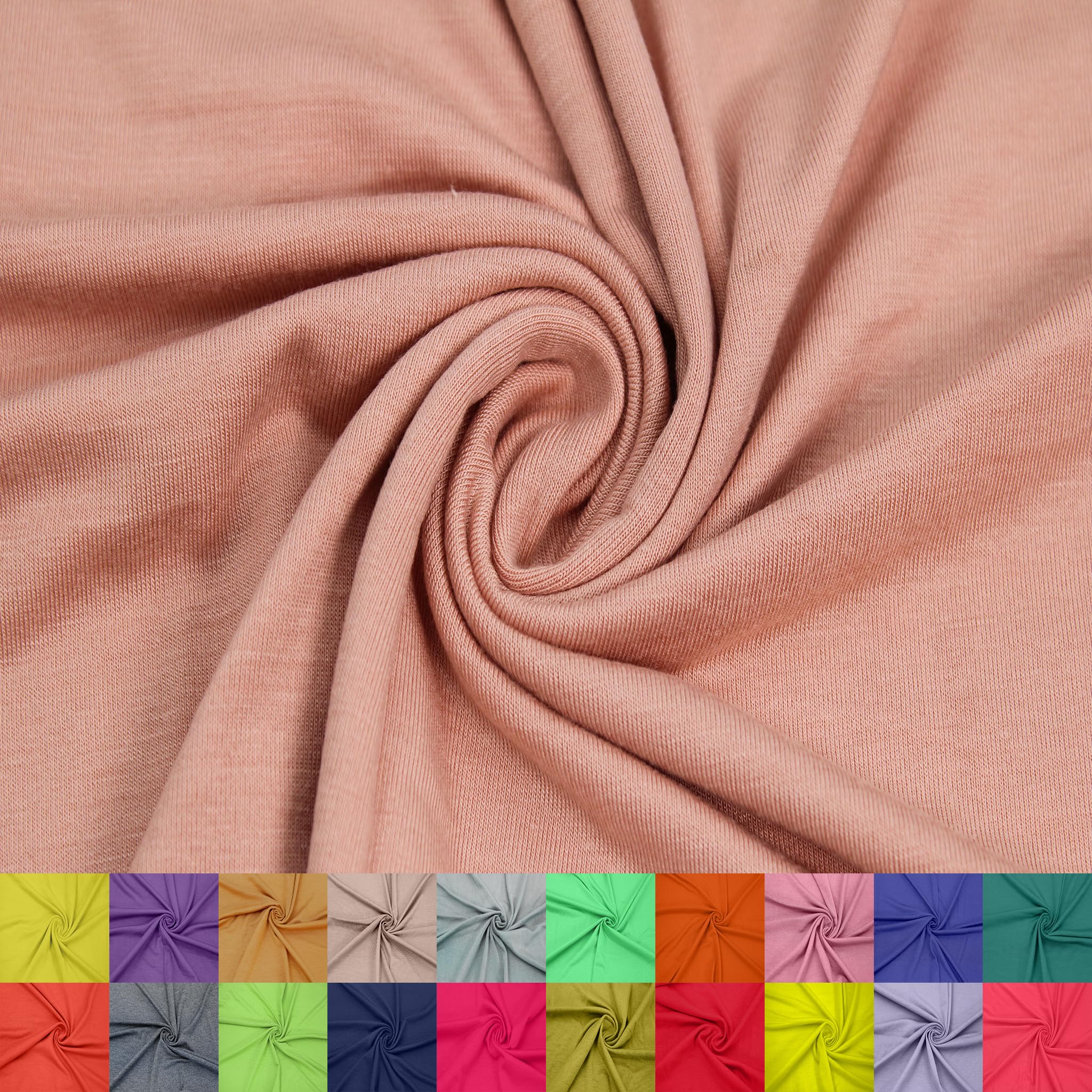Texco Inc 60" Wide Rayon Spandex Jersey Knit Fabric