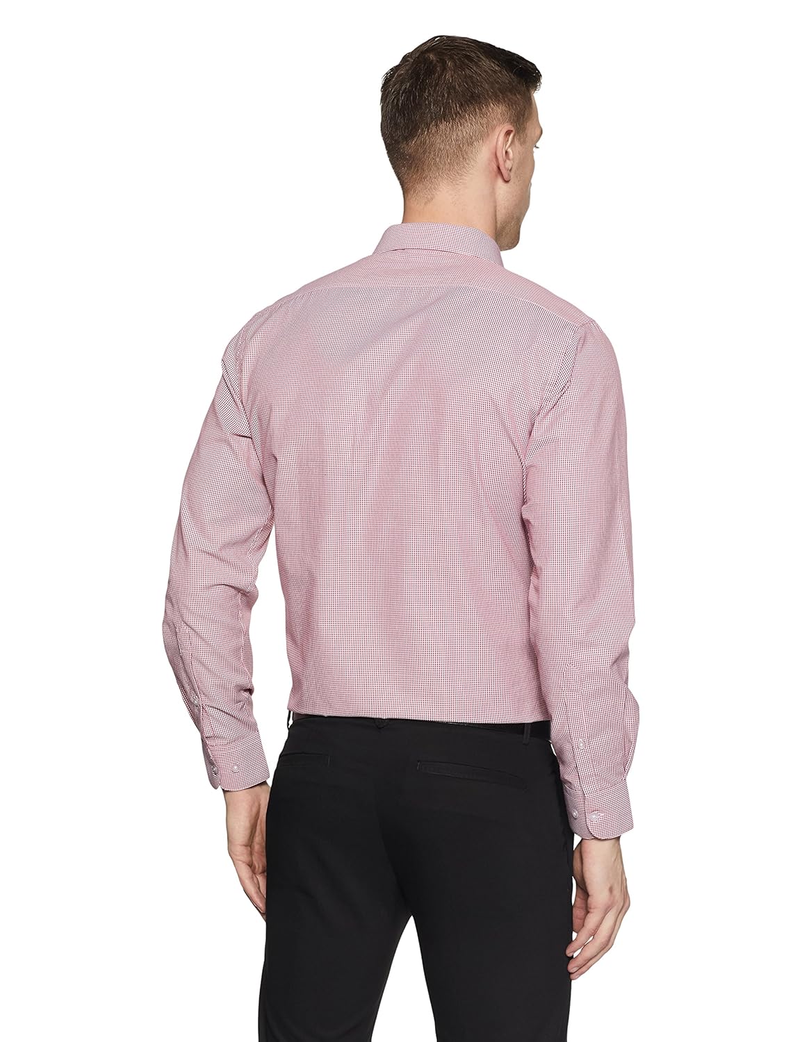 john players men's plain slim fit formal shirt