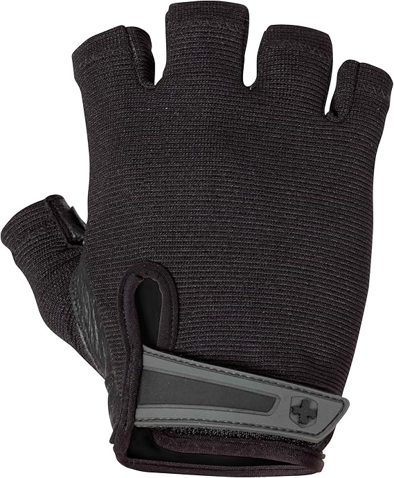 Harbinger 15530 Power StretchBack Glove, Large (Black), Gloves Amazon