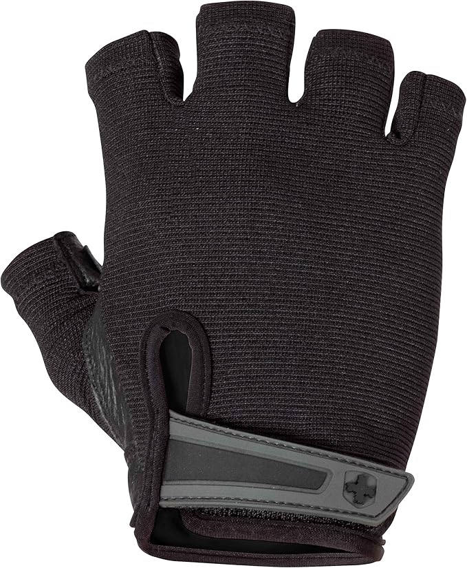 Harbinger Women's Power Men's Weight Lifting, Leather Palm Protection