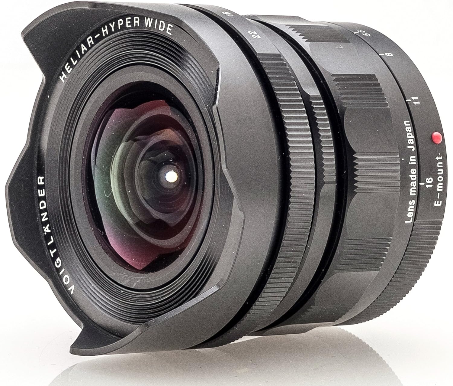 Amazon Com Voigtlander Heliar Hyper Wide 10mm F 5 6 Aspherical Lens For Sony E Mount Camera Camera Photo