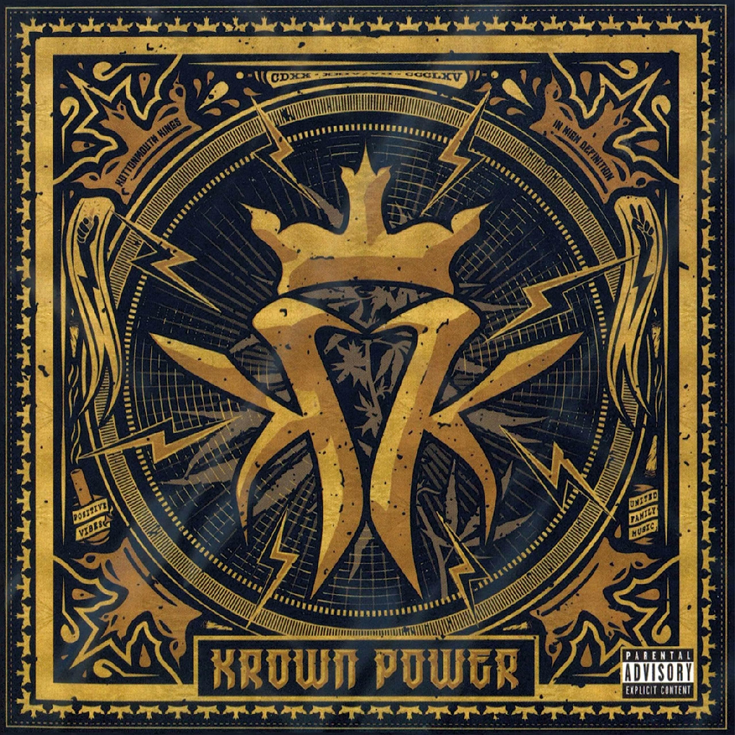 Krown Power – Black/gold Splatter